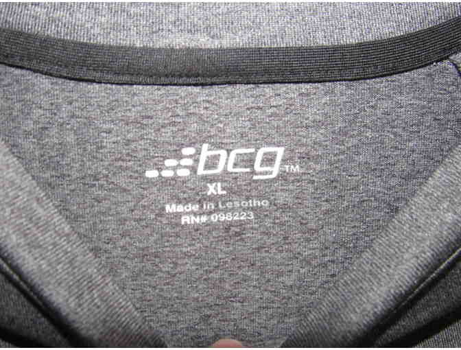 BCG Men's Turbo Mesh Top - Dark Gray  XL