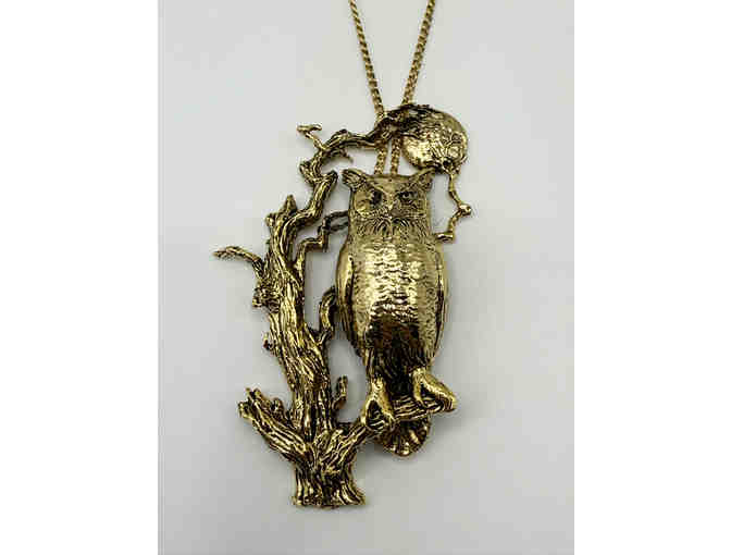 Owl Pendant by sculptor Palmer Murphy - Photo 1