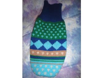 Adorable Doggy Festive Winter Sweater Size Small