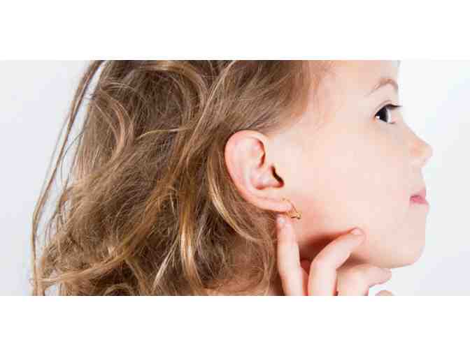 Dr. Danelle Fisher: Ear-Piercing by a Pediatrician - Gold Studs Included! - Photo 1