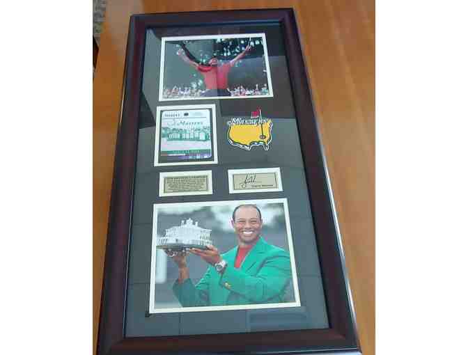 Tiger Woods Framed Memorabilia