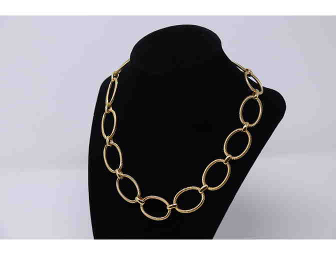 Gold Chain Rope Necklace