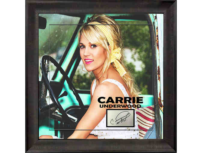 Carrie Underwood- Truck Signed Photograph