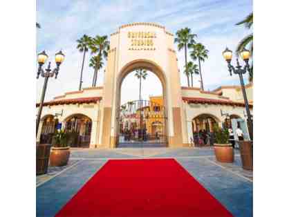 4 Express tickets to Universal Studios Hollywood